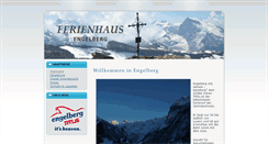 Desktop Screenshot of engelberg-ferienhaus.ch